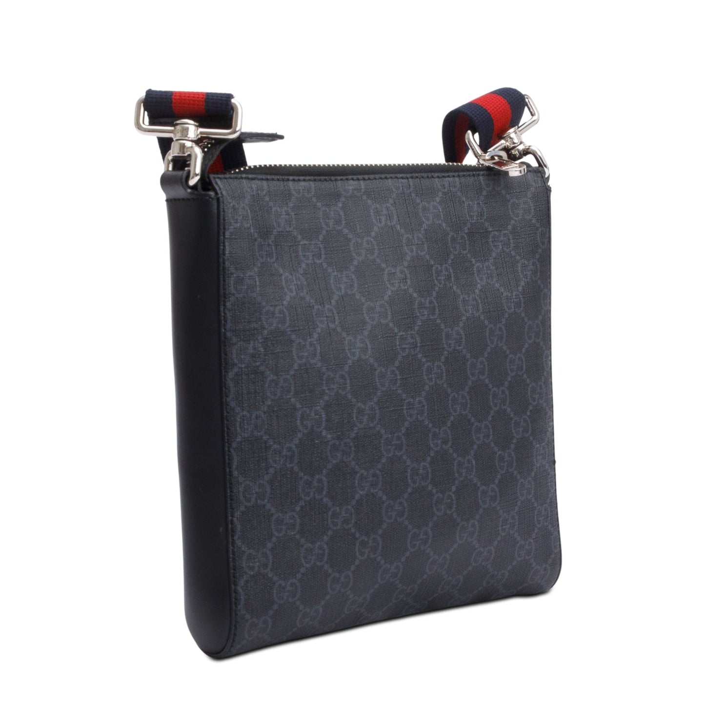 Gucci Black GG Supreme Small Messenger Bag