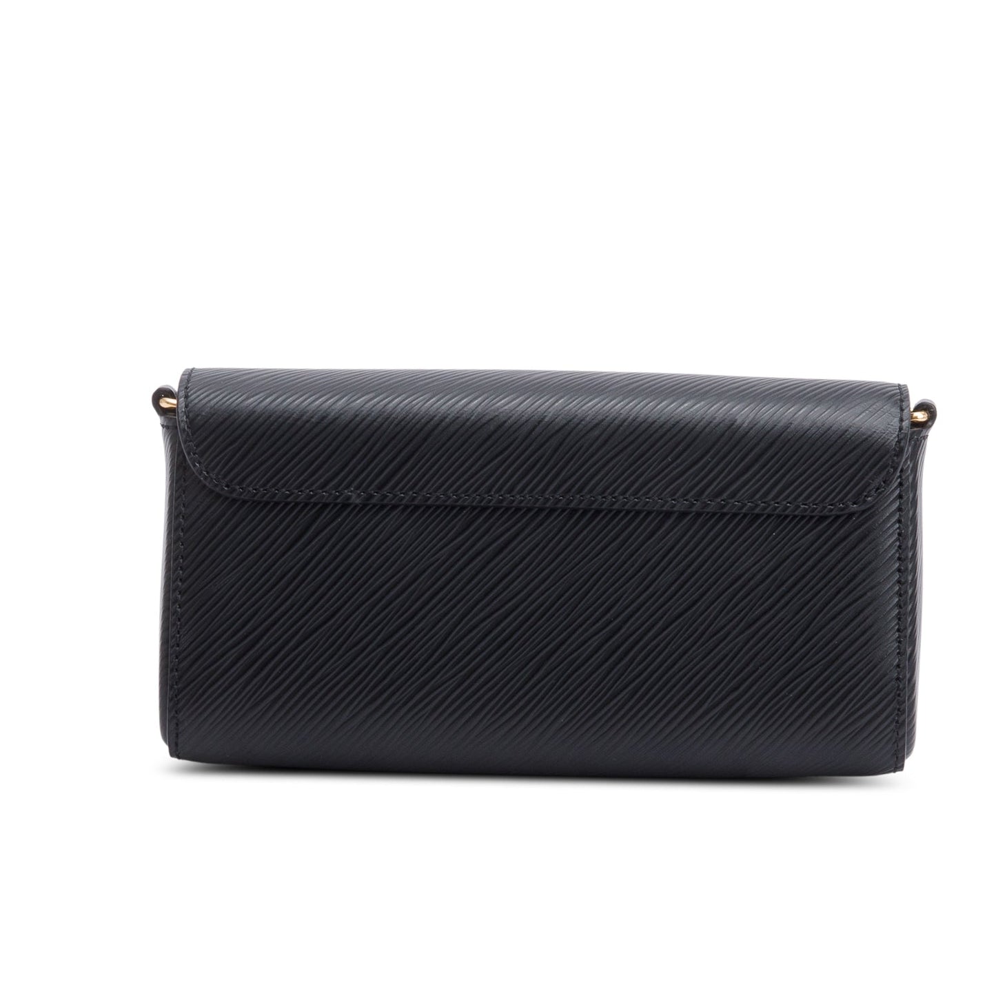 Louis Vuitton Black Epi Leather Twist West Pochette Bag