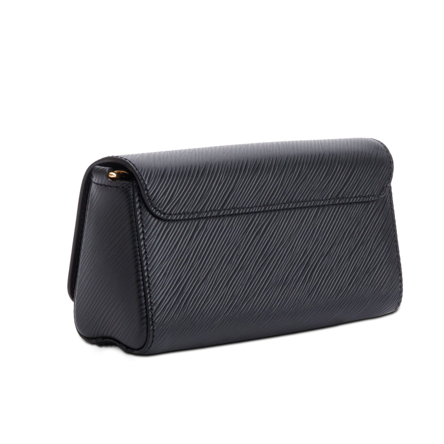 Louis Vuitton Black Epi Leather Twist West Pochette Bag