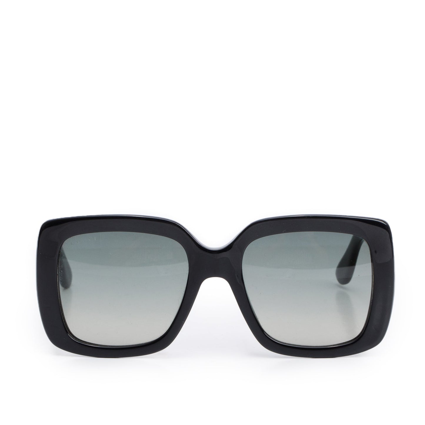 Gucci GG0141S Black Acetate GG Logo Square Frame Sunglasses