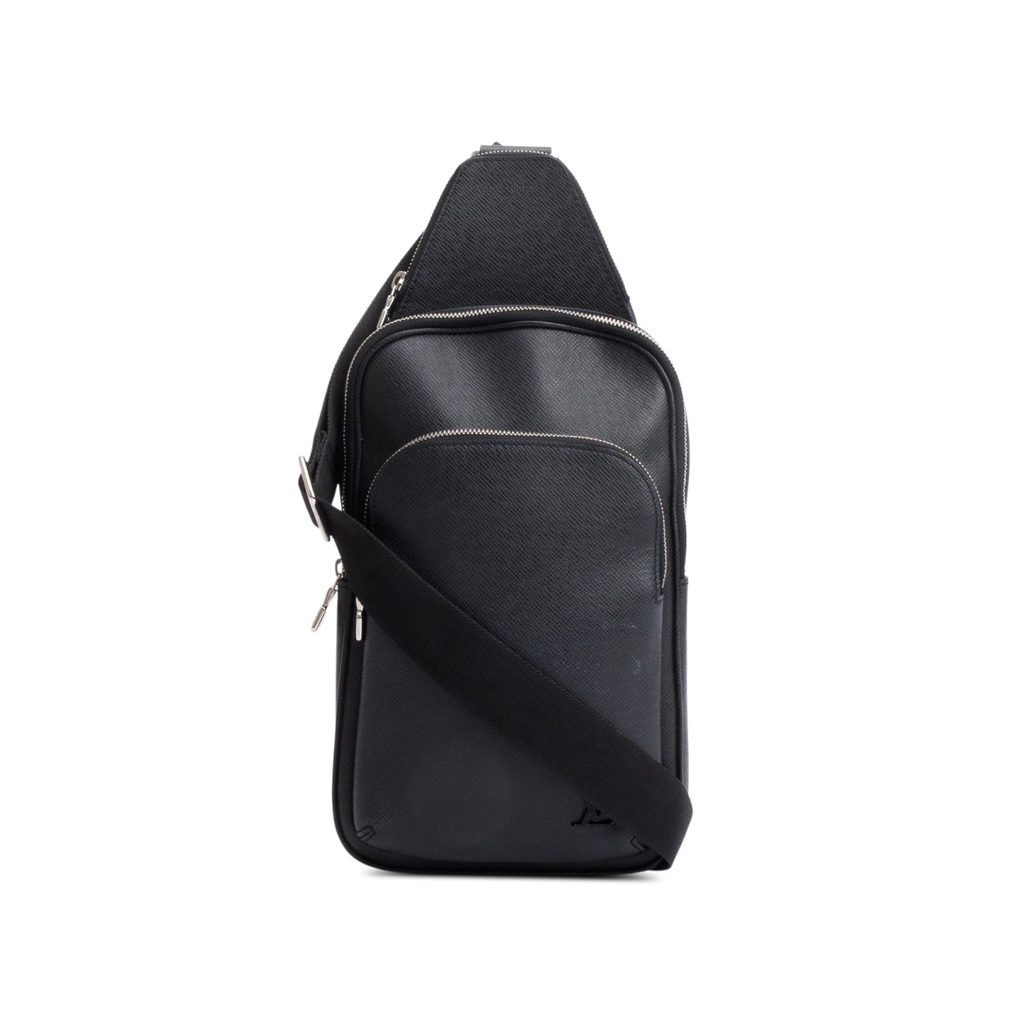 Louis Vuitton Black Taiga Leather Avenue Sling Bag