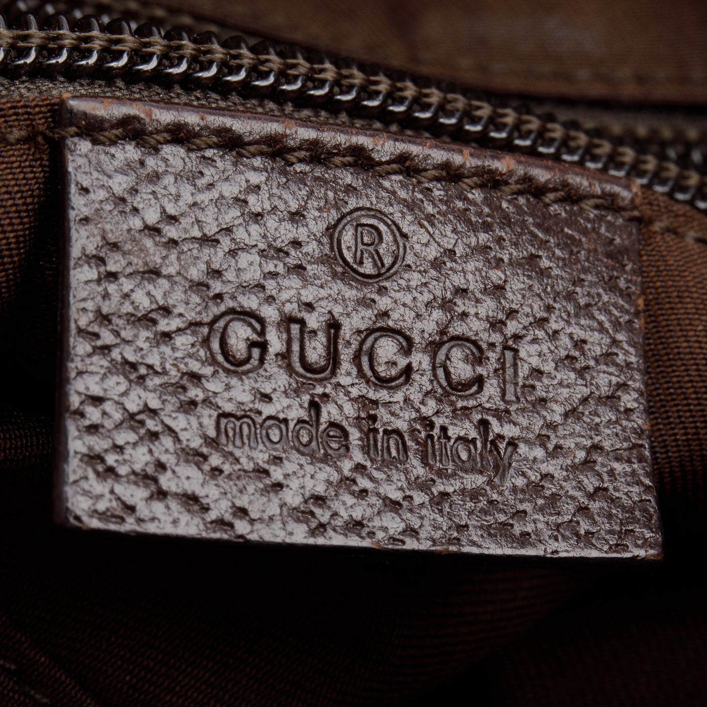 Gucci GG Canvas Web Sherry Medium Double Pocket Shoulder Bag