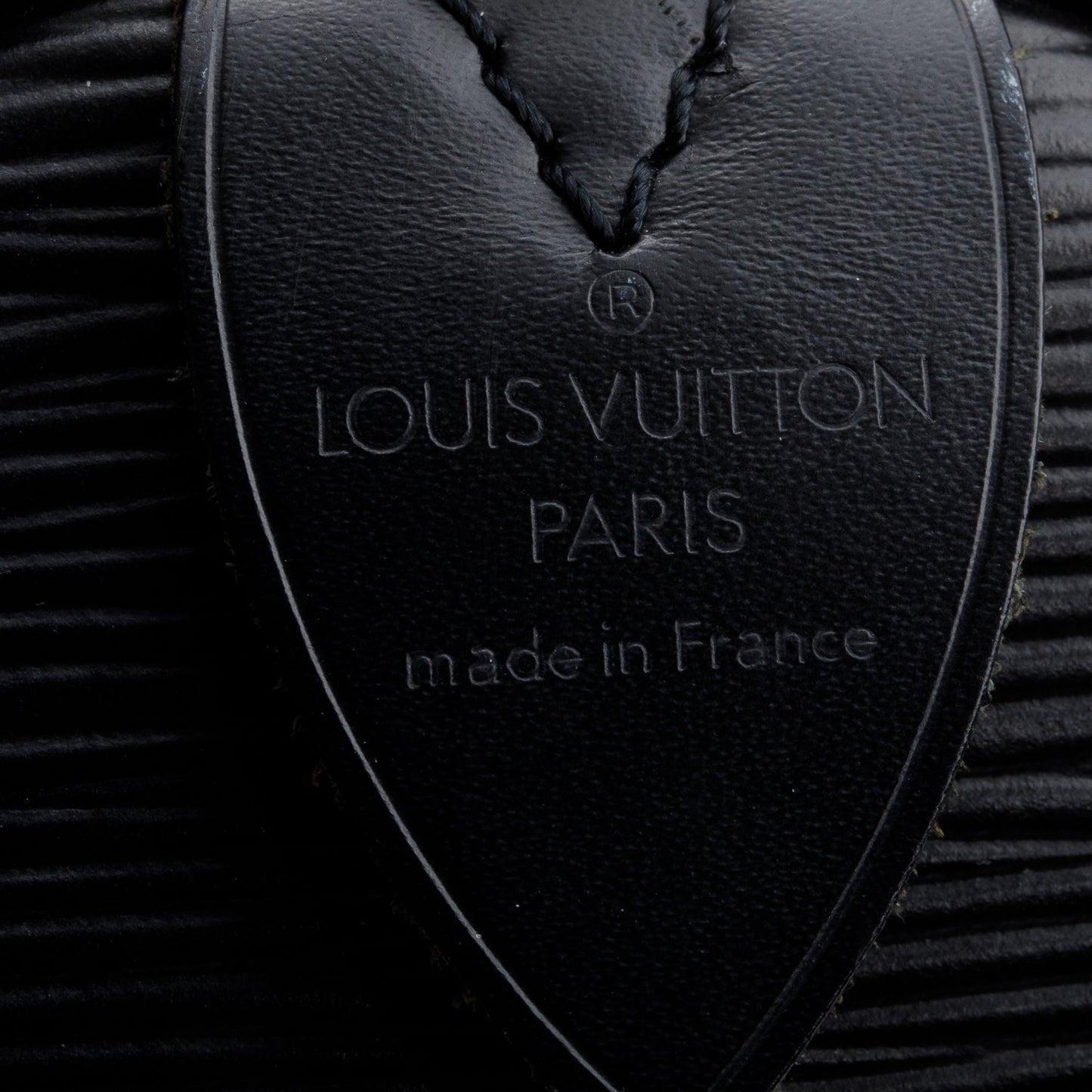 Louis Vuitton Black Epi Leather Keepall 45