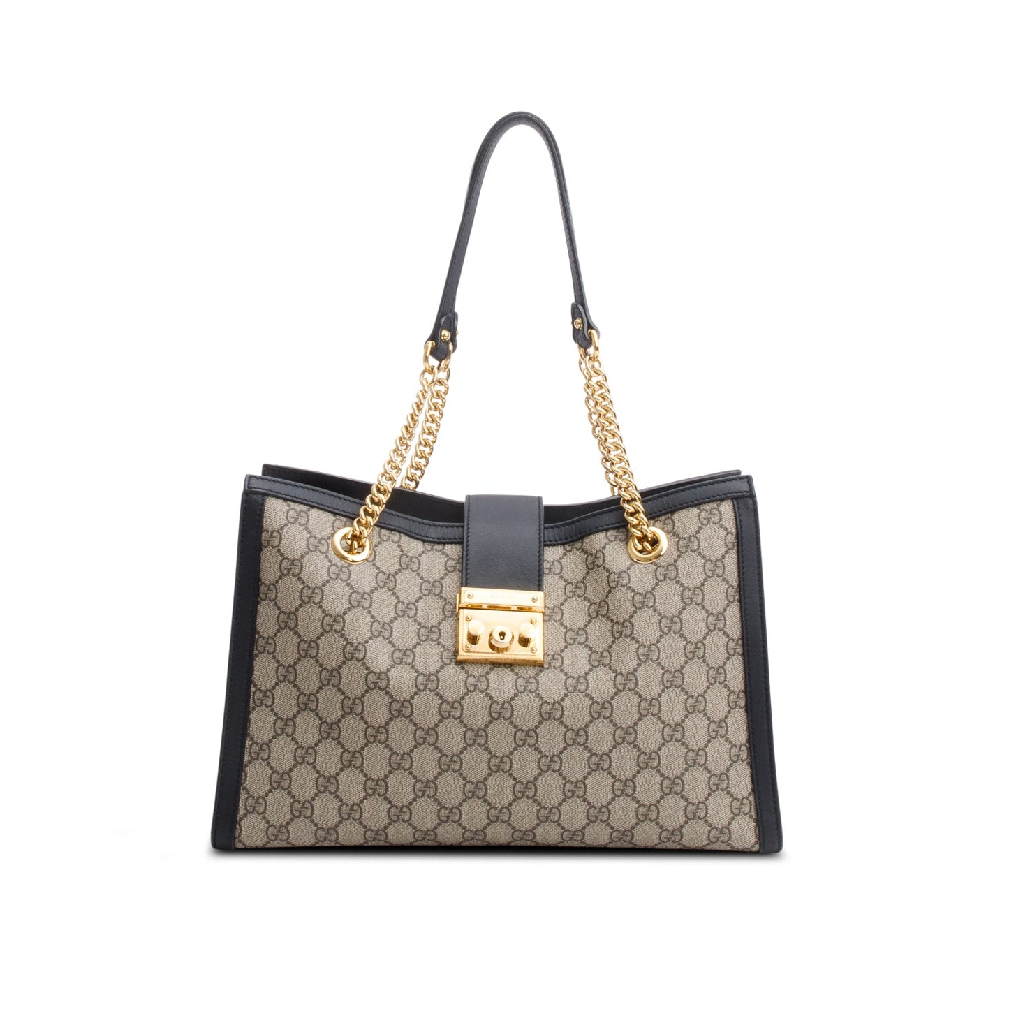 Gucci GG Supreme Medium Padlock Shoulder Bag