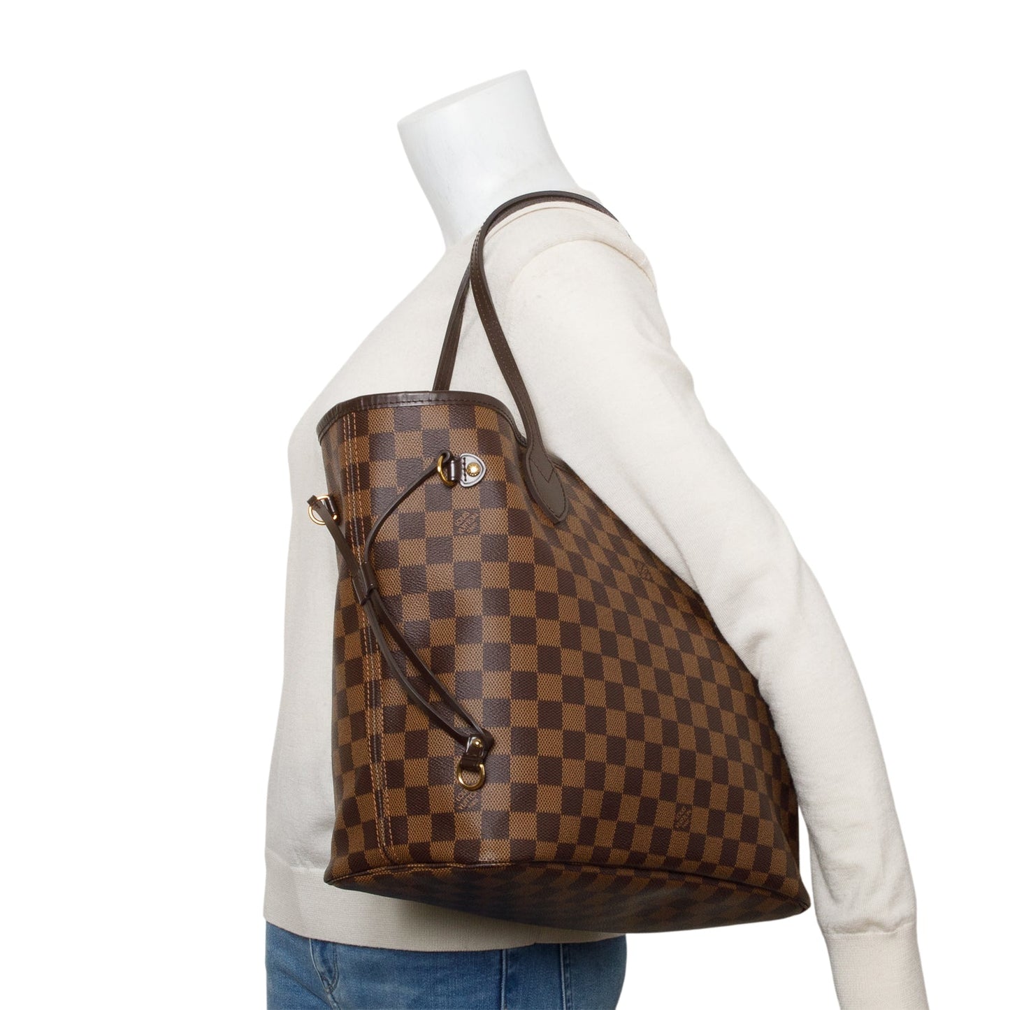 Louis Vuitton Damier Ebene Neverfull MM