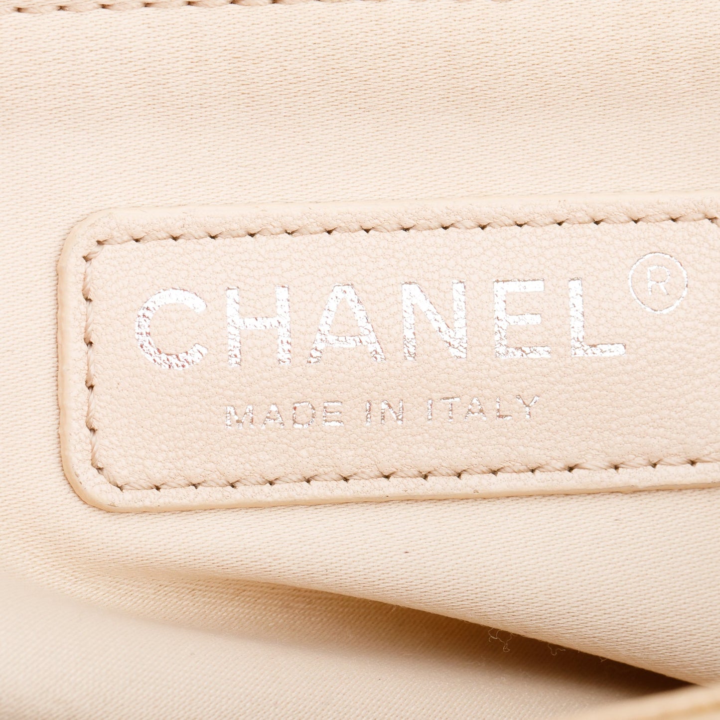 Chanel Beige Caviar Leather Grand Shopping Tote (GST)