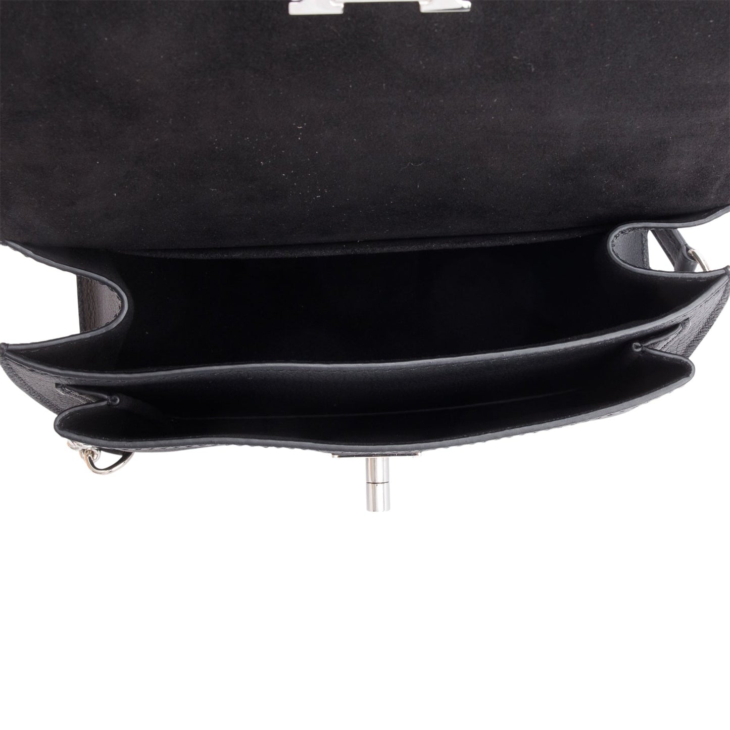 Louis Vuitton Black Soft Calf Leather MyLockMe Chain Bag