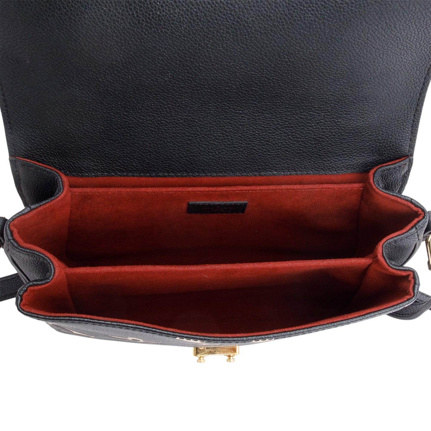 Louis Vuitton Black/Beige Bicolor Monogram Empreinte Leather Pochette Metis