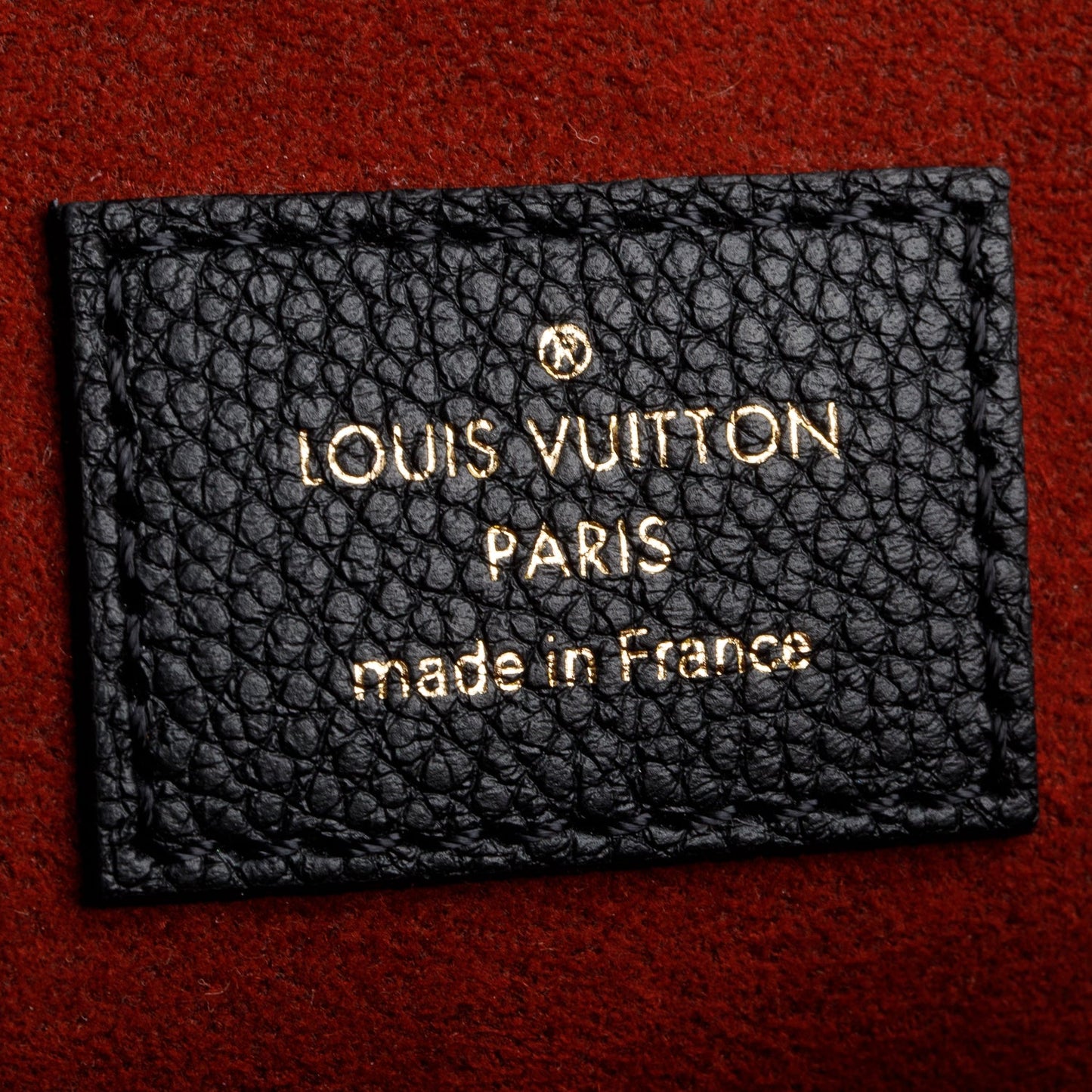 Louis Vuitton Black/Beige Bicolor Monogram Empreinte Leather Pochette Metis
