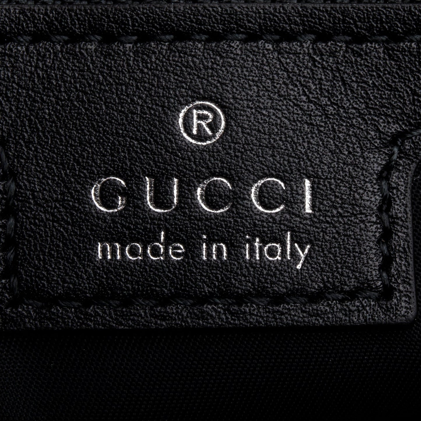 Gucci Black Nylon Web Large Duffle Bag