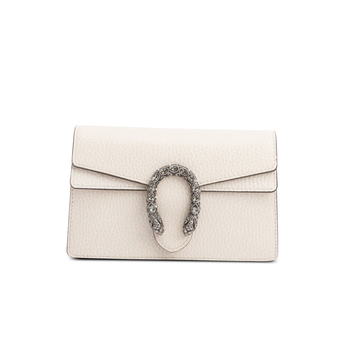 Gucci Dionysus White Leather Dionysus Super Mini Bag