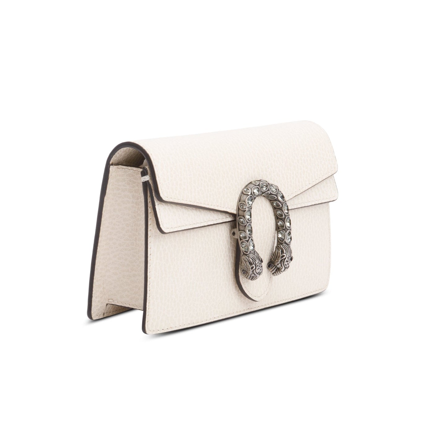 Gucci Dionysus White Leather Dionysus Super Mini Bag