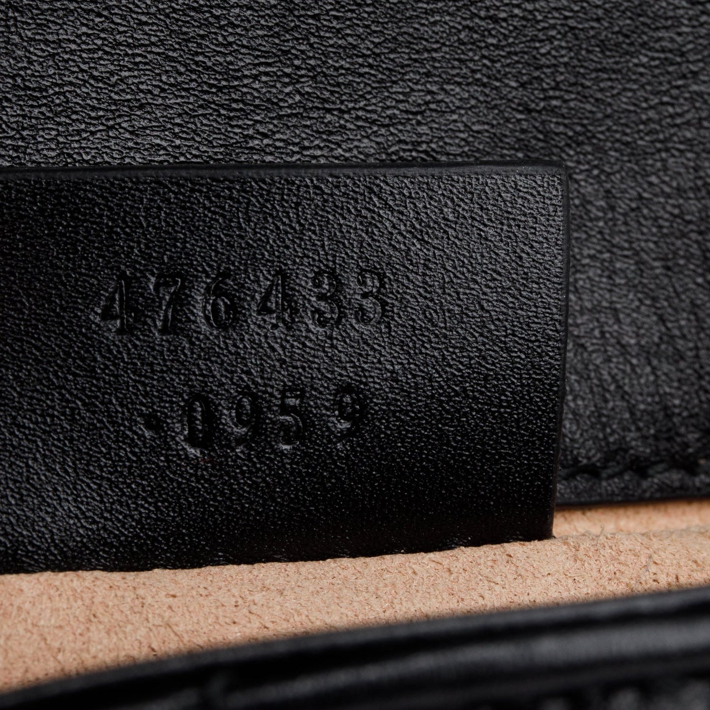 Gucci Black GG Marmont Matelasse Leather Super Mini Bag