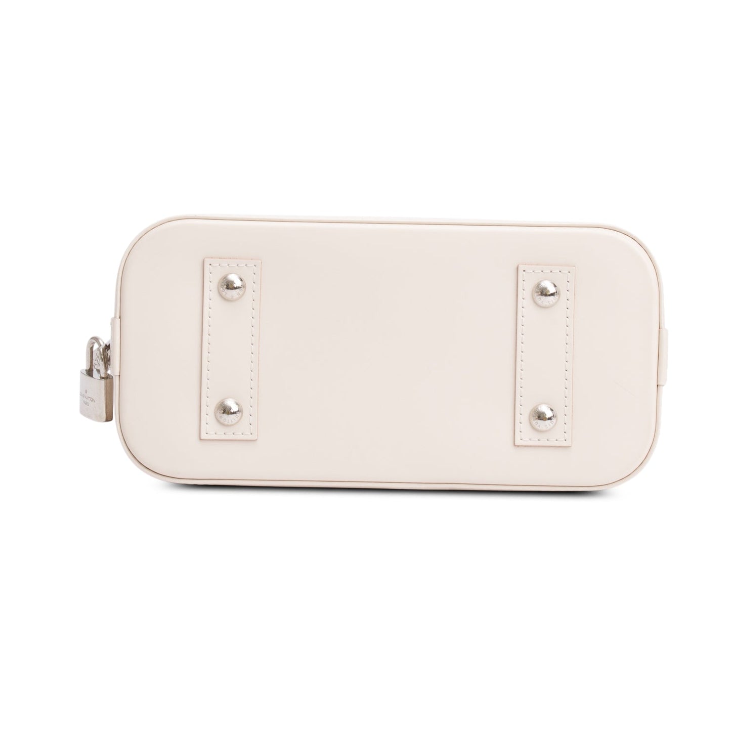 Louis Vuitton White Epi Leather Alma BB