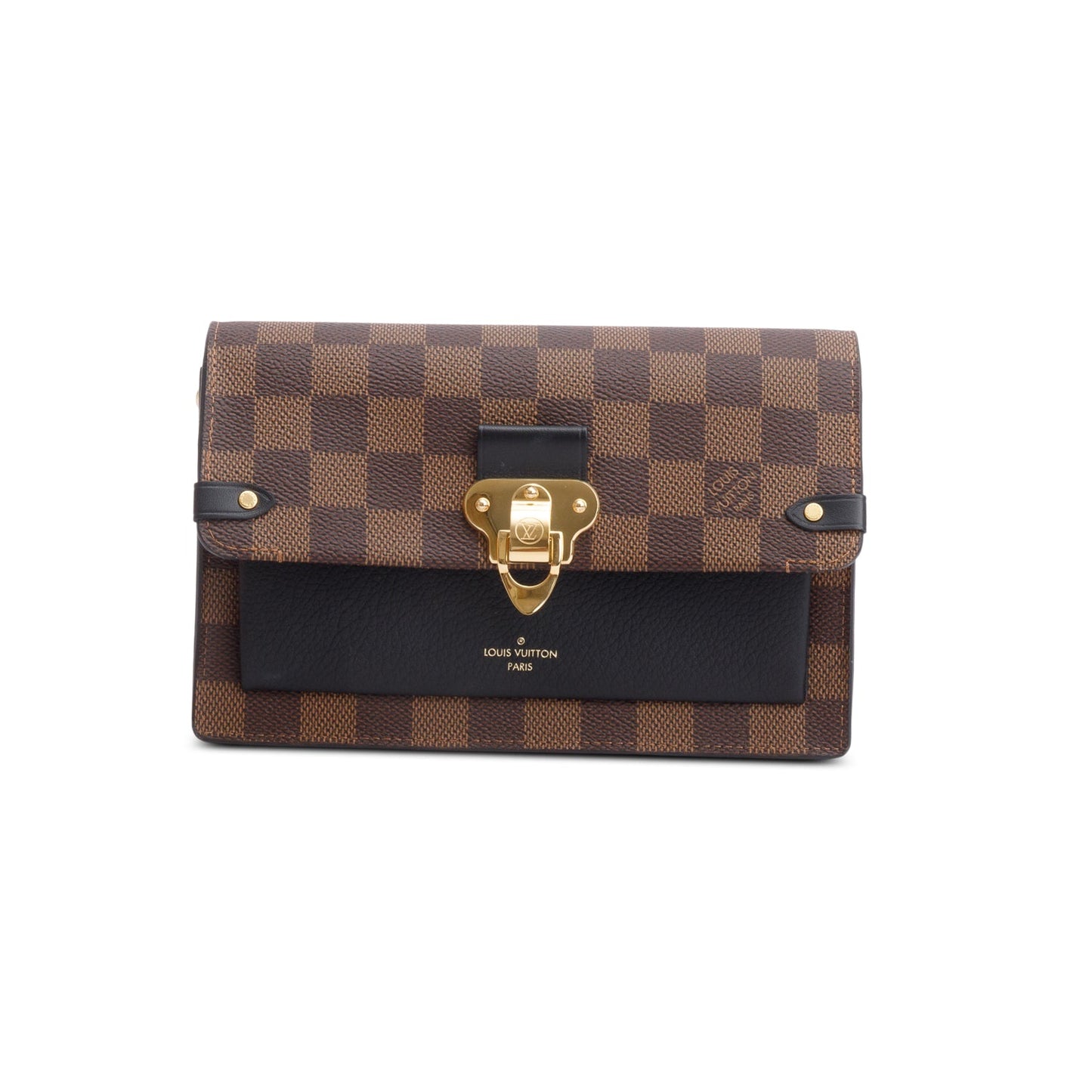 Louis Vuitton 2022 Damier Ebene Vavin Chain Wallet