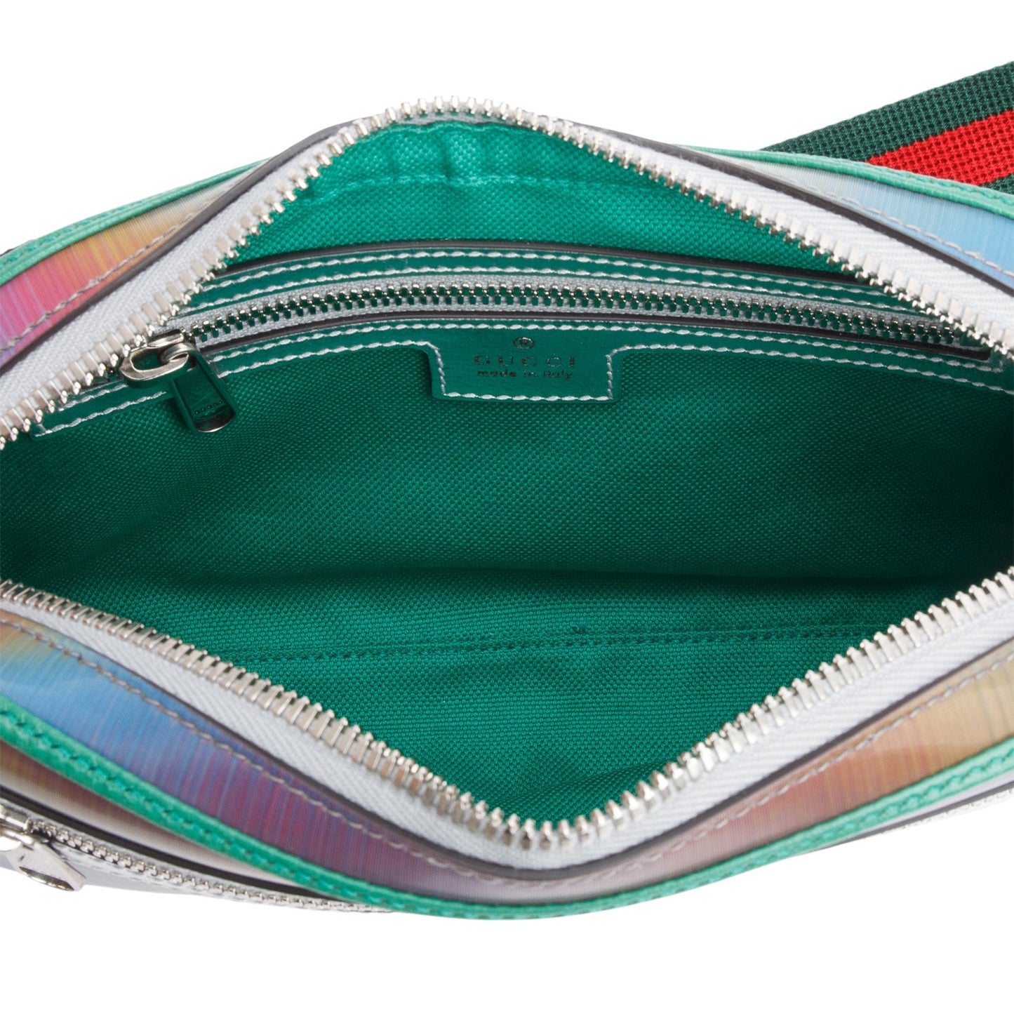 Gucci Multicolor PVC Interlocking G Belt Bag