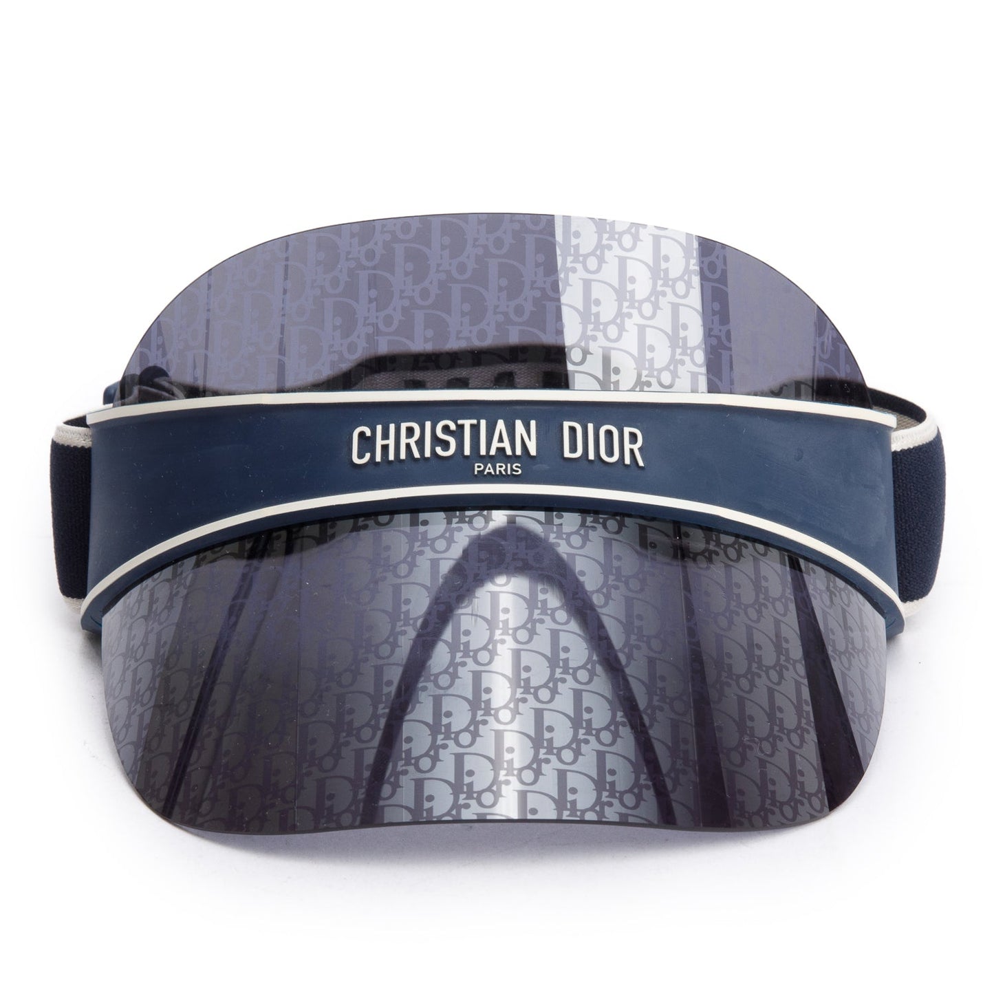 Christian Dior Blue Oblique DiorClub V1U Visor