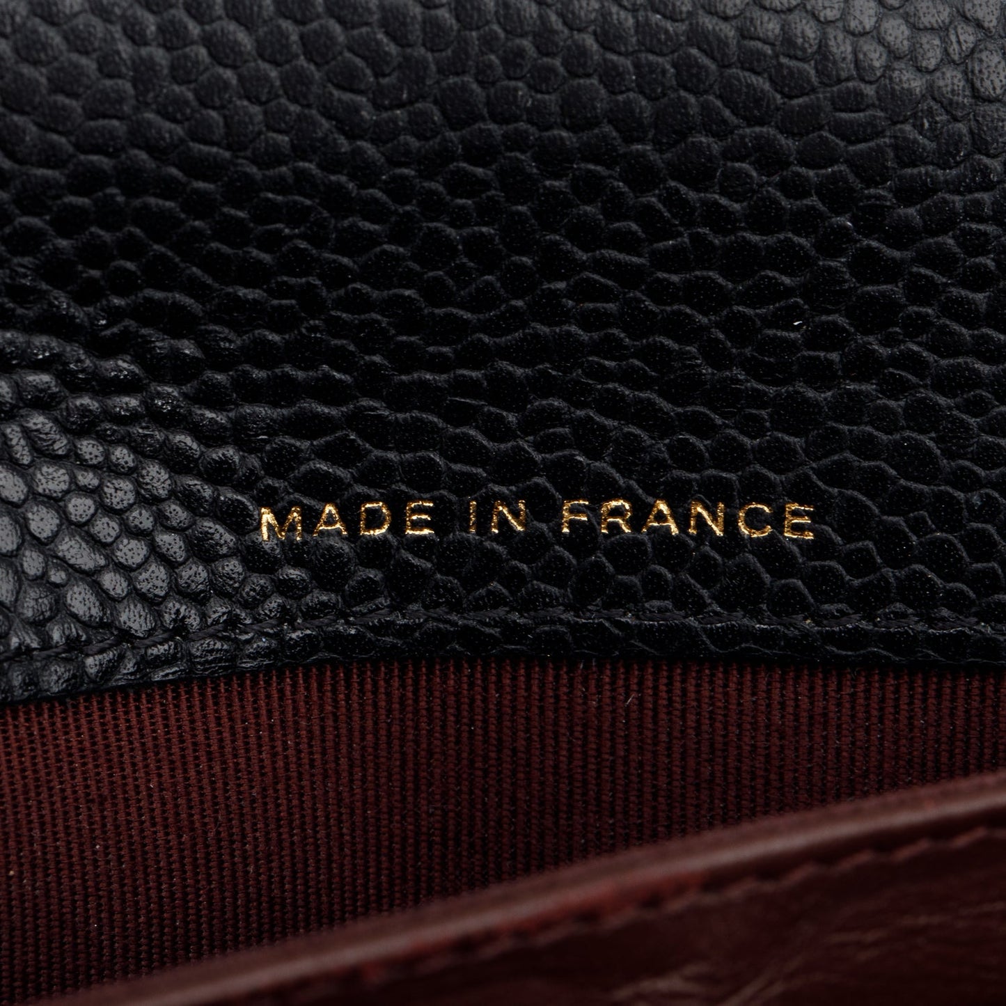 Chanel Black Caviar Leather Classic Long Flap Wallet