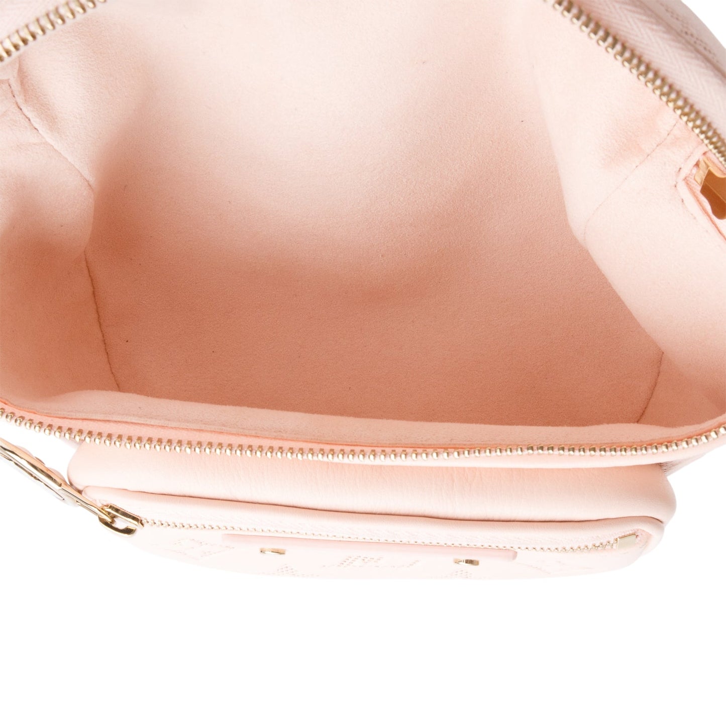 Louis Vuitton Pink Monogram Soft Calf Leather Special Edition Flower Mini Bumbag