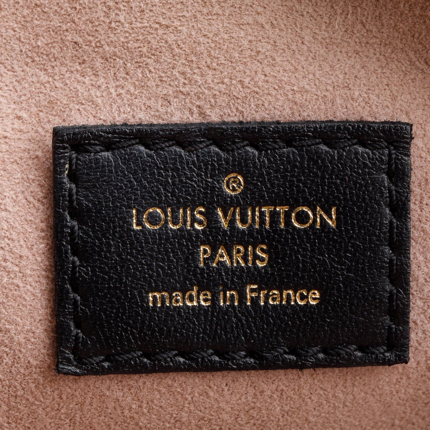 Louis Vuitton 2021 Black Monogram Embossed Lambskin Leather Coussin PM
