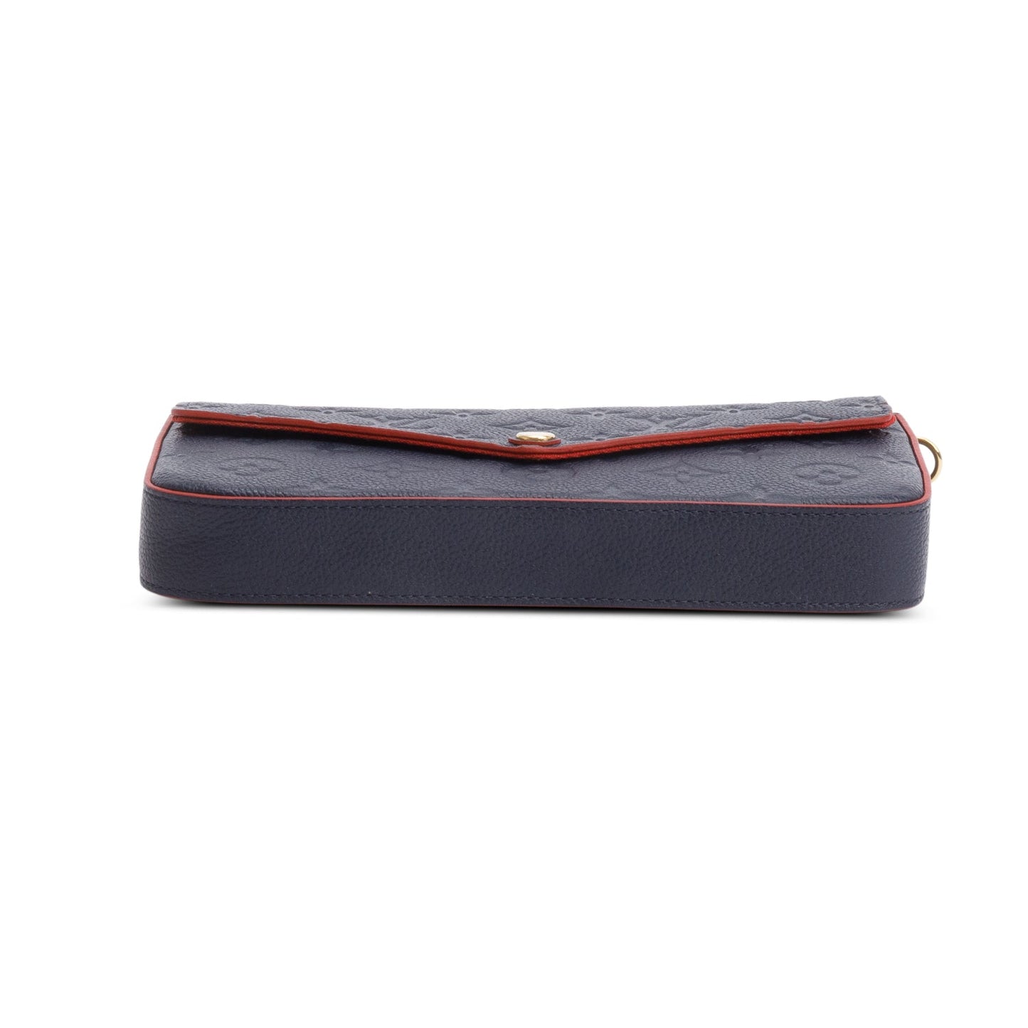 Louis Vuitton Marine Rouge Monogram Empreinte Leather Felicie Pochette
