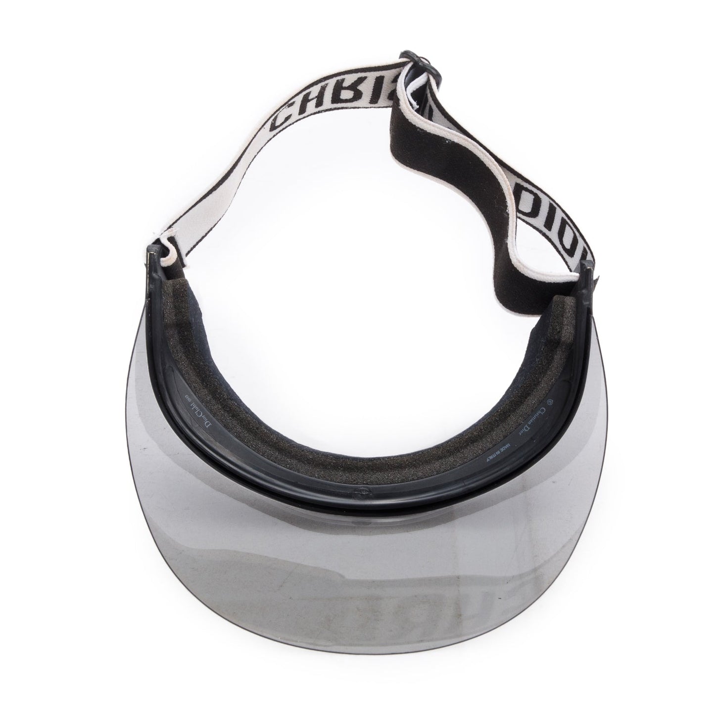 Christian Dior Black DiorClub 1 Visor