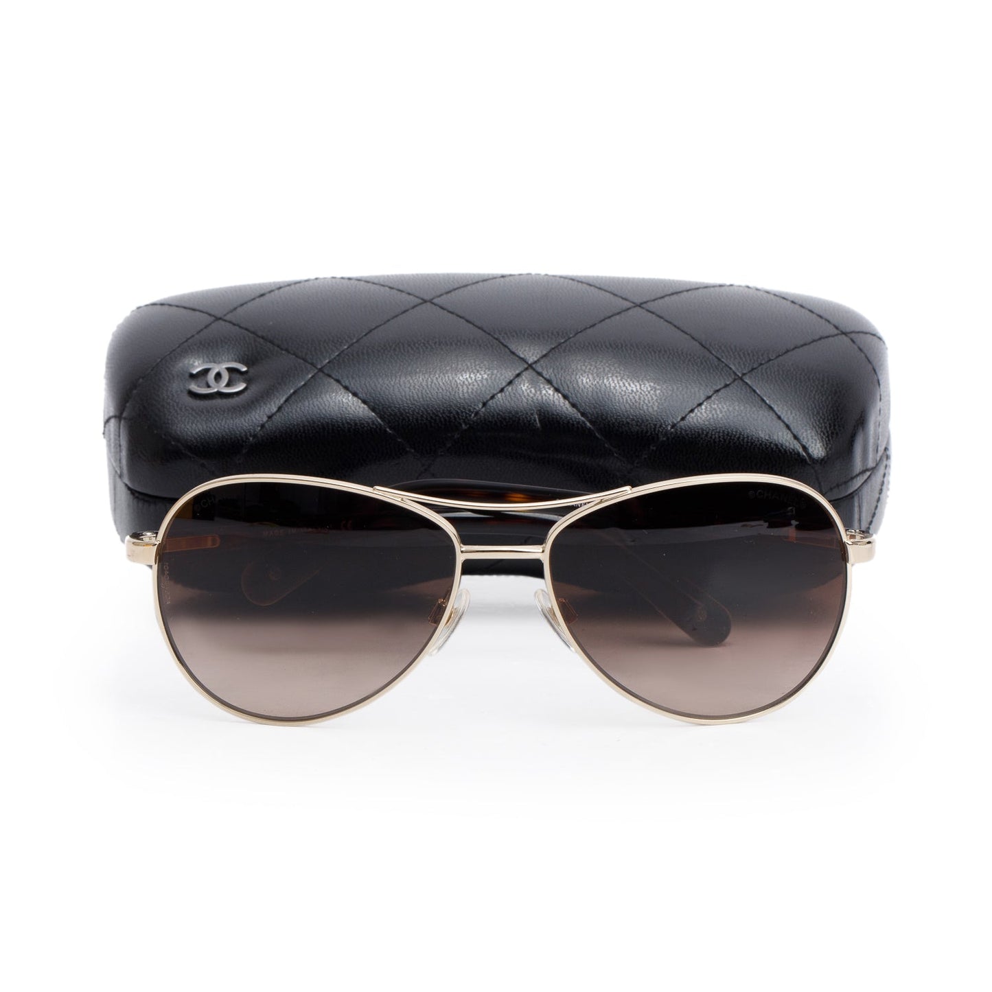 Chanel 4201 CC Pilot Sunglasses