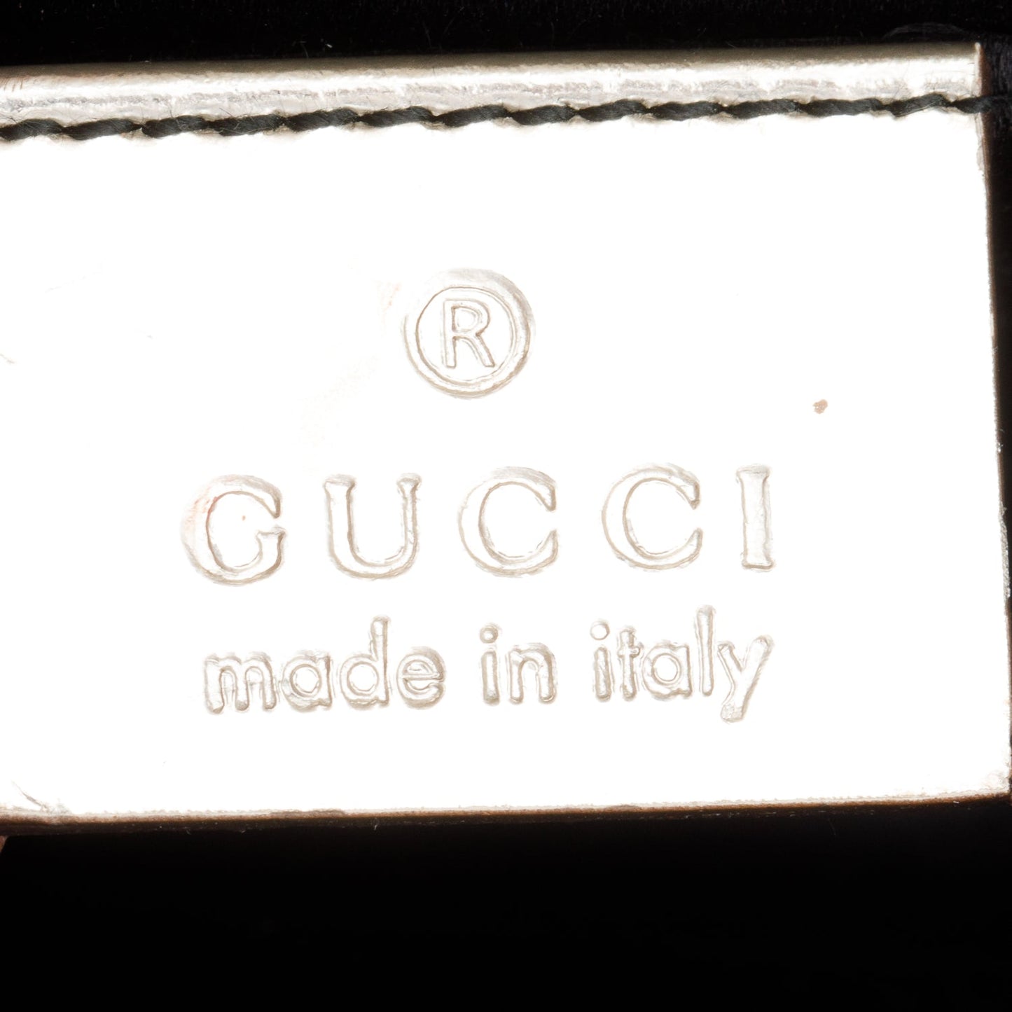 Gucci Gold Patent Leather Gem Clutch