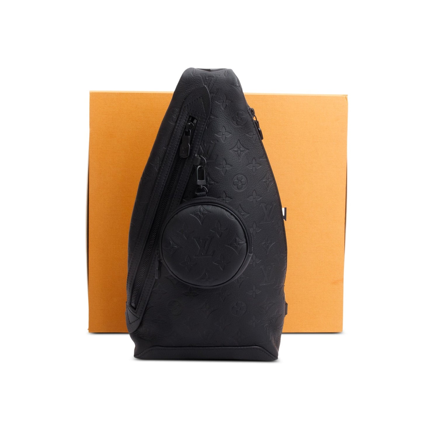 Louis Vuitton Black Monogram Shadow Duo Slingbag