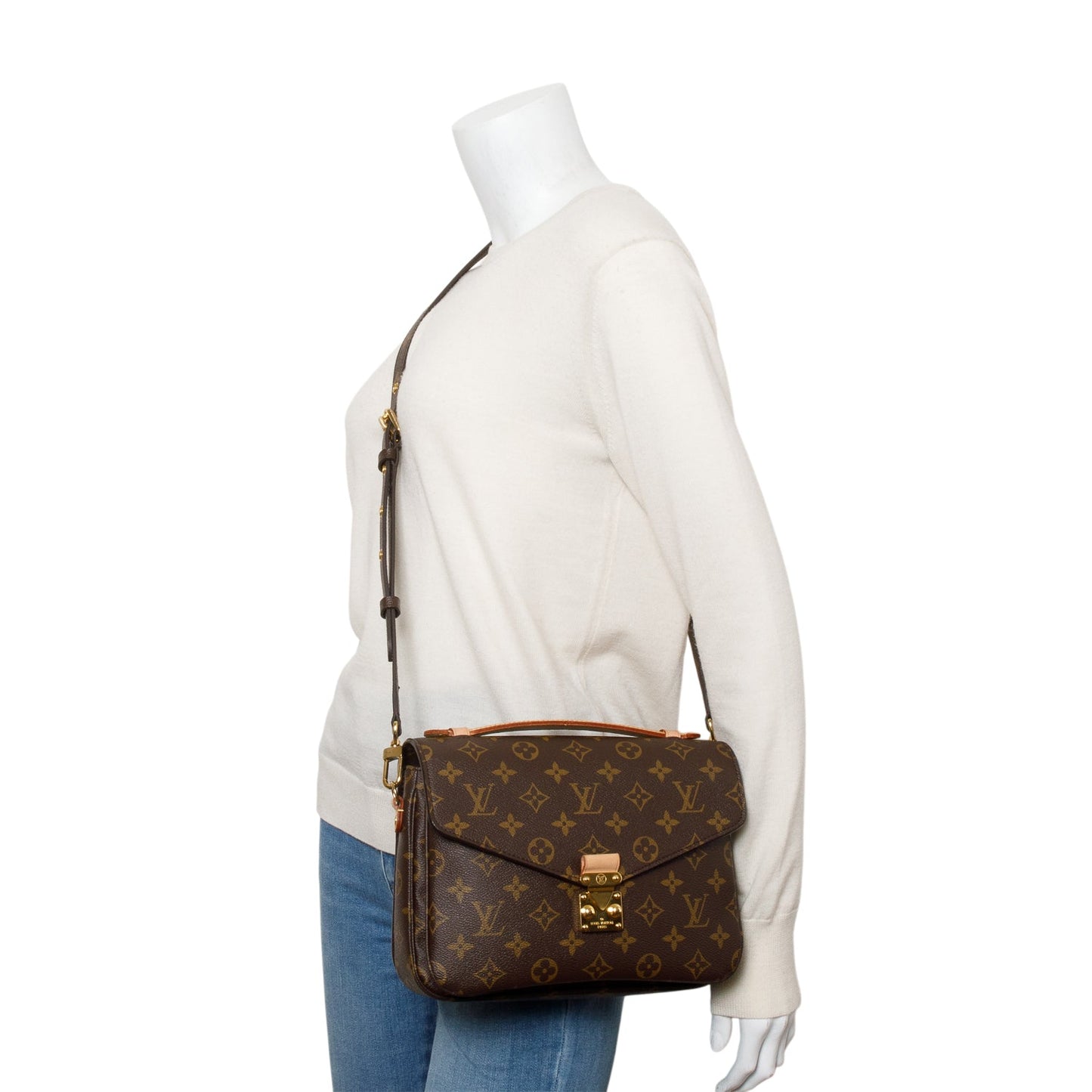 Louis Vuitton 2020 Monogram Pochette Metis