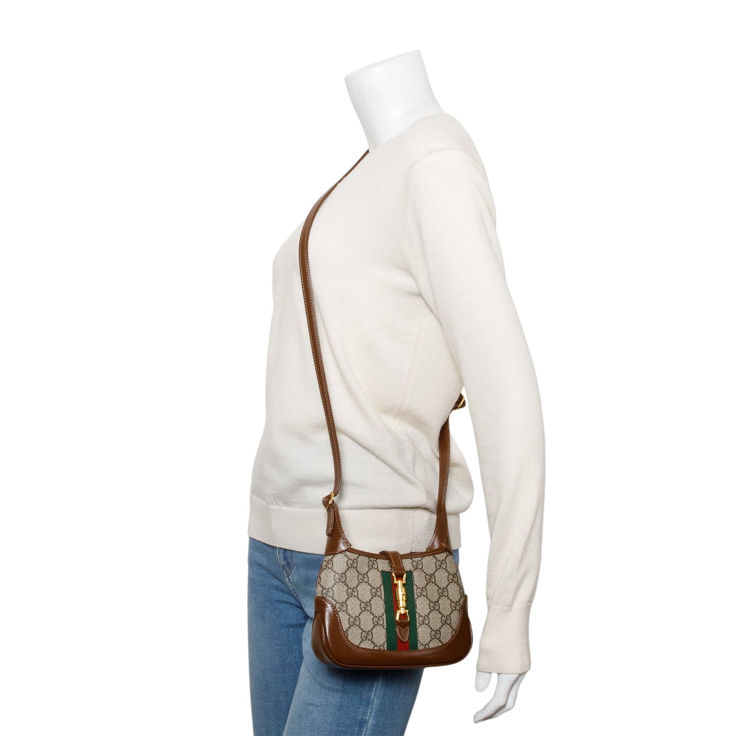 Gucci GG Supreme Mini Jackie 1961 Shoulder Bag