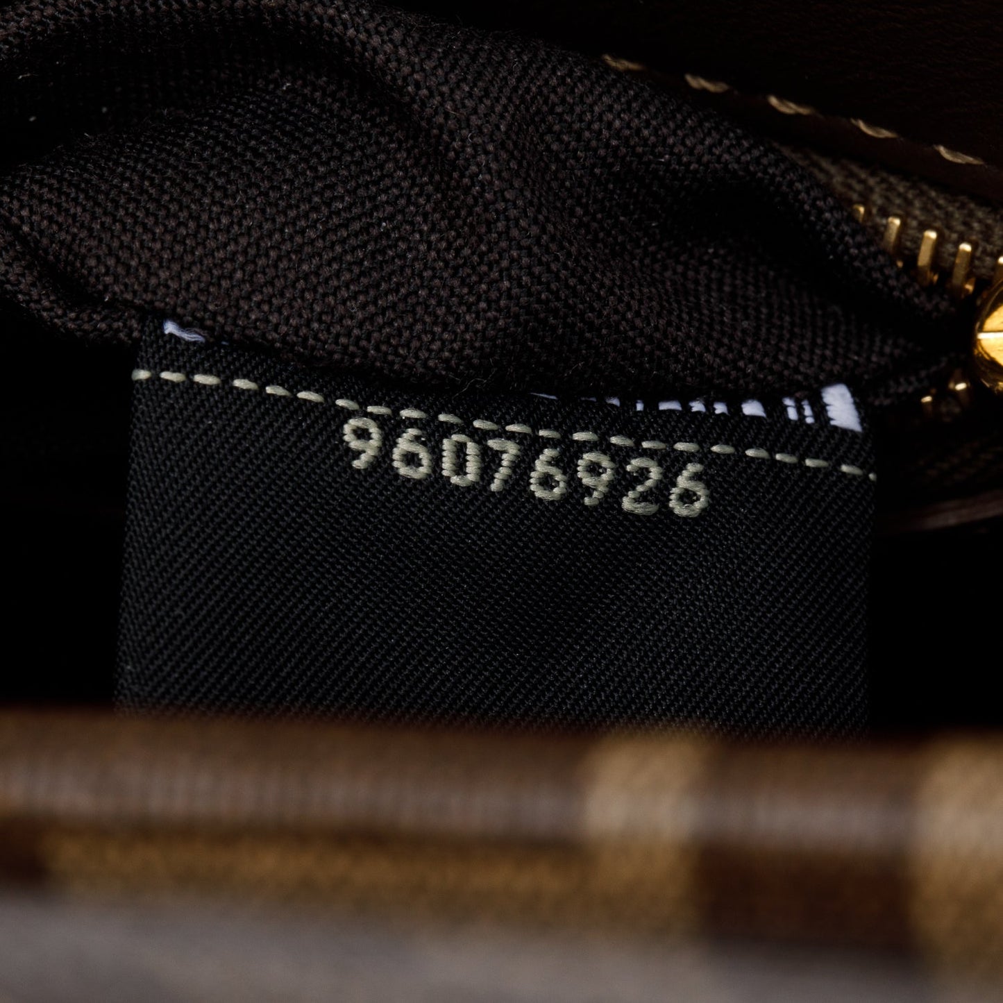 Fendi x Antonio Lopez FF Zucca Canvas Print Inlay Mini Peekaboo Bag