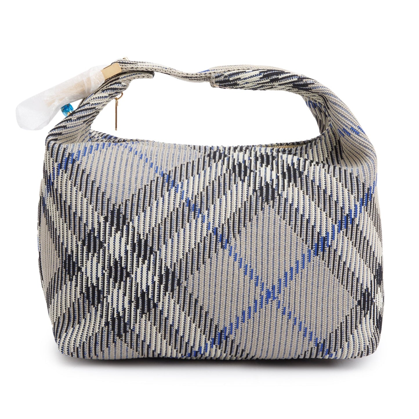 Burberry 2024 Lichen Check Medium Peg Dufflee Bag