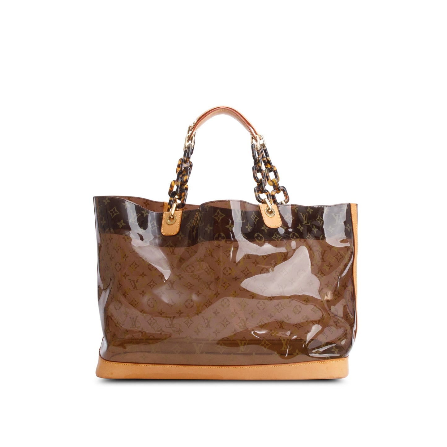Louis Vuitton Brown Monogram Vinyl Cabas Sac Ambre GM Tote