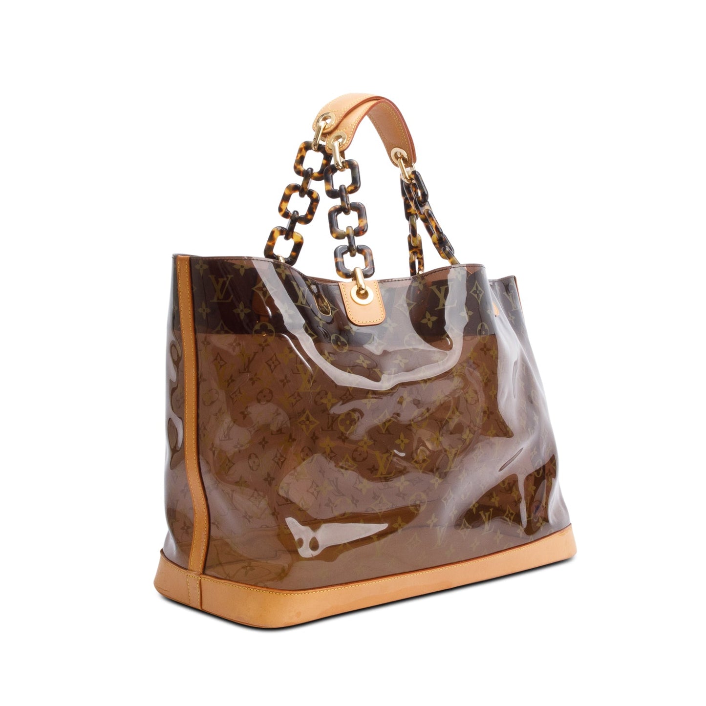 Louis Vuitton Brown Monogram Vinyl Cabas Sac Ambre GM Tote