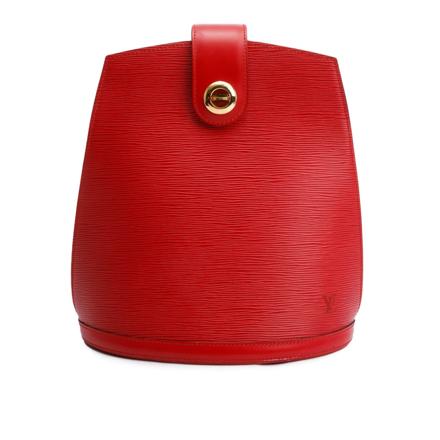 Louis Vuitton Vintage Red Epi Leather Cluny Bag
