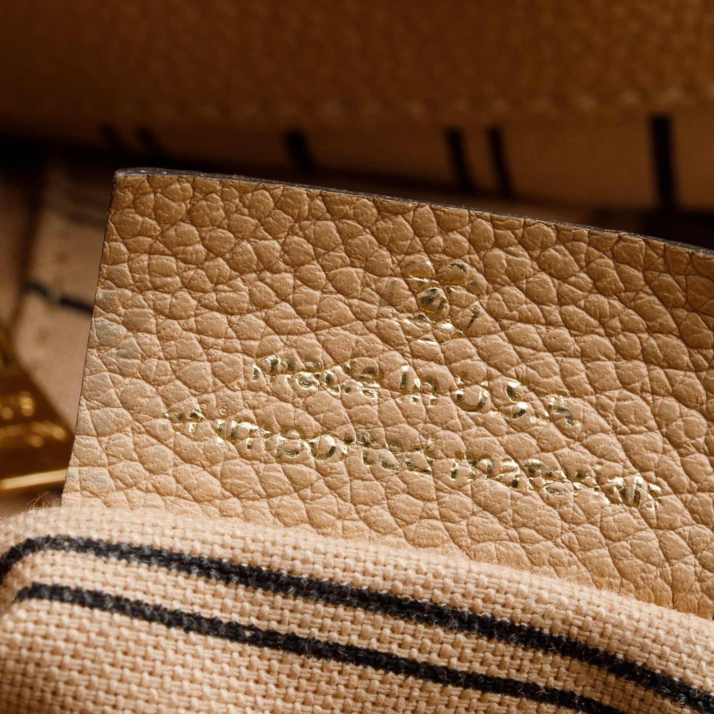 Louis Vuitton Dune Monogram Empreinte Leather Bagatelle