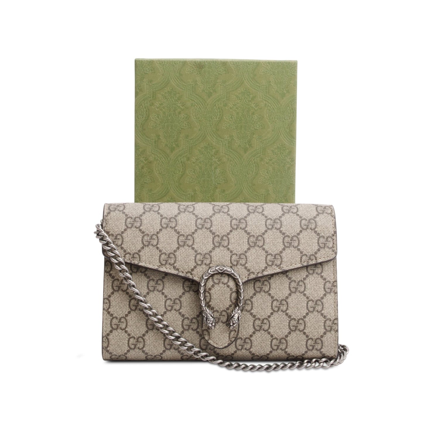 Gucci Dionysus GG Supreme Wallet on Chain