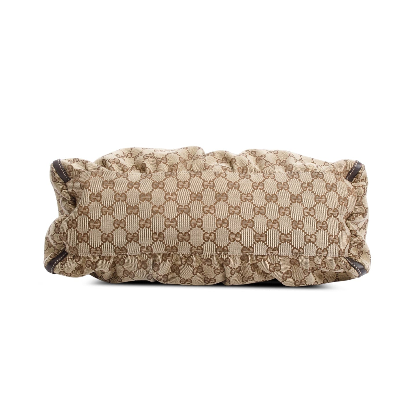 Gucci Monogram Large GG Canvas D-Ring Hobo