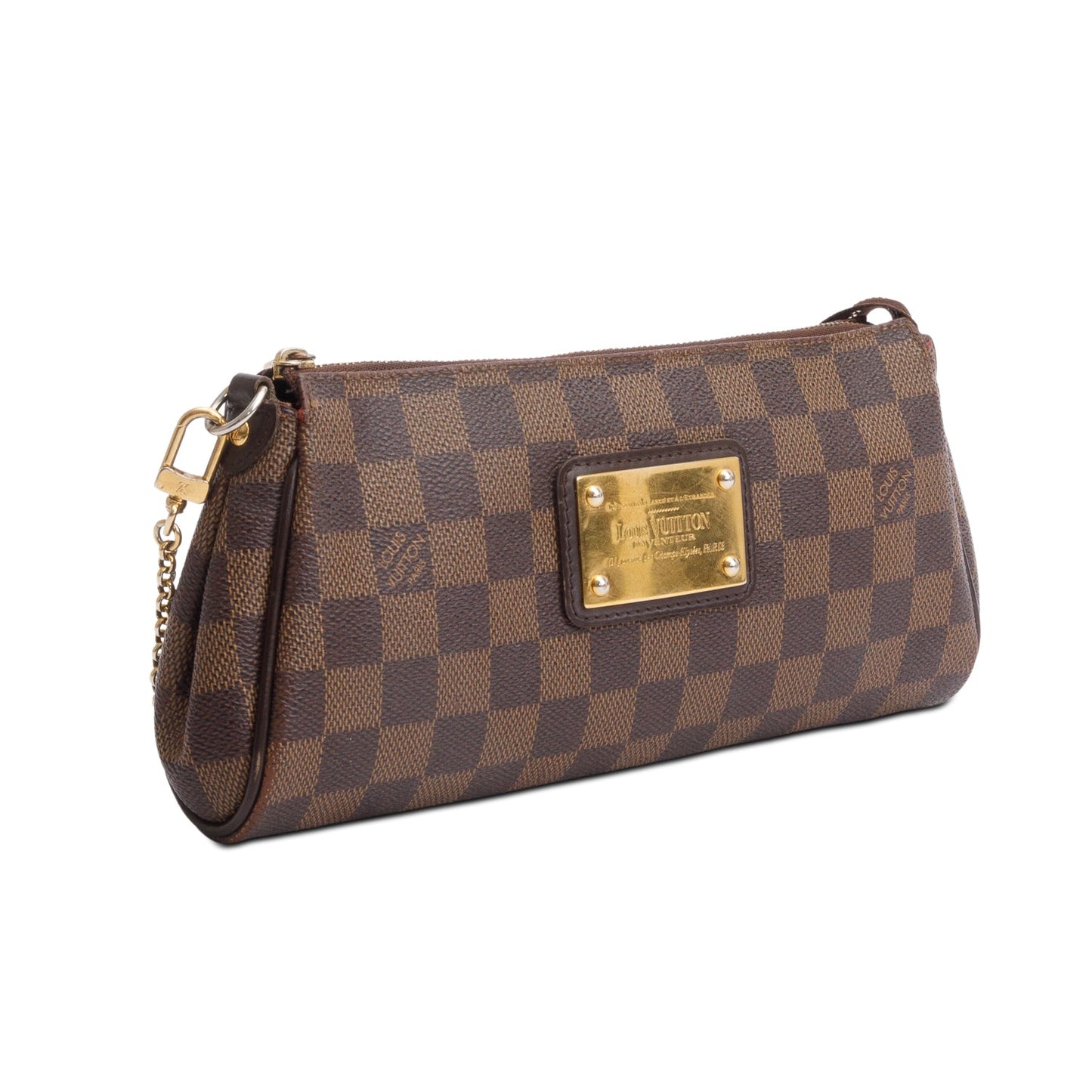 Louis Vuitton Damier Ebene Eva Clutch