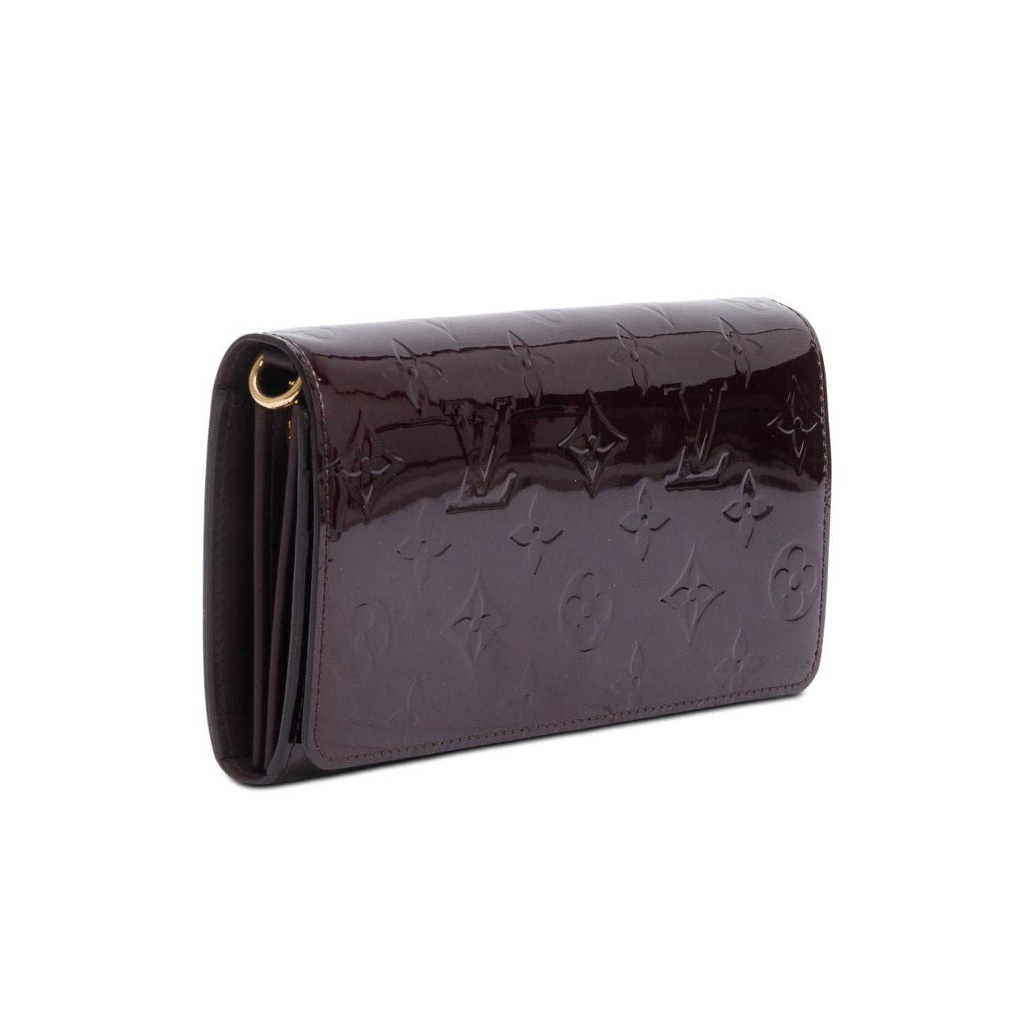 Louis Vuitton Amarante Vernis Chaine Wallet