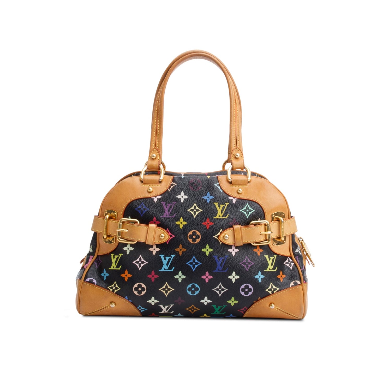 Louis Vuitton Black Multicolore Monogram Claudia