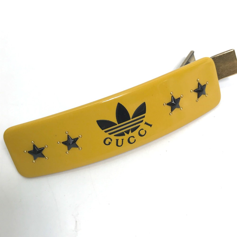 GUCCI Valletta 702940 plastic yellow hair accessory Adidas ADIDAS collaboration Women