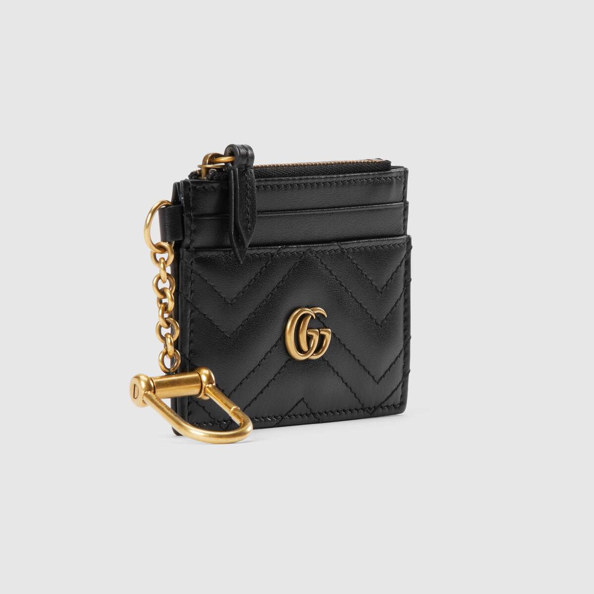 GUCCI GG MARMONT KEYCHAIN WALLET