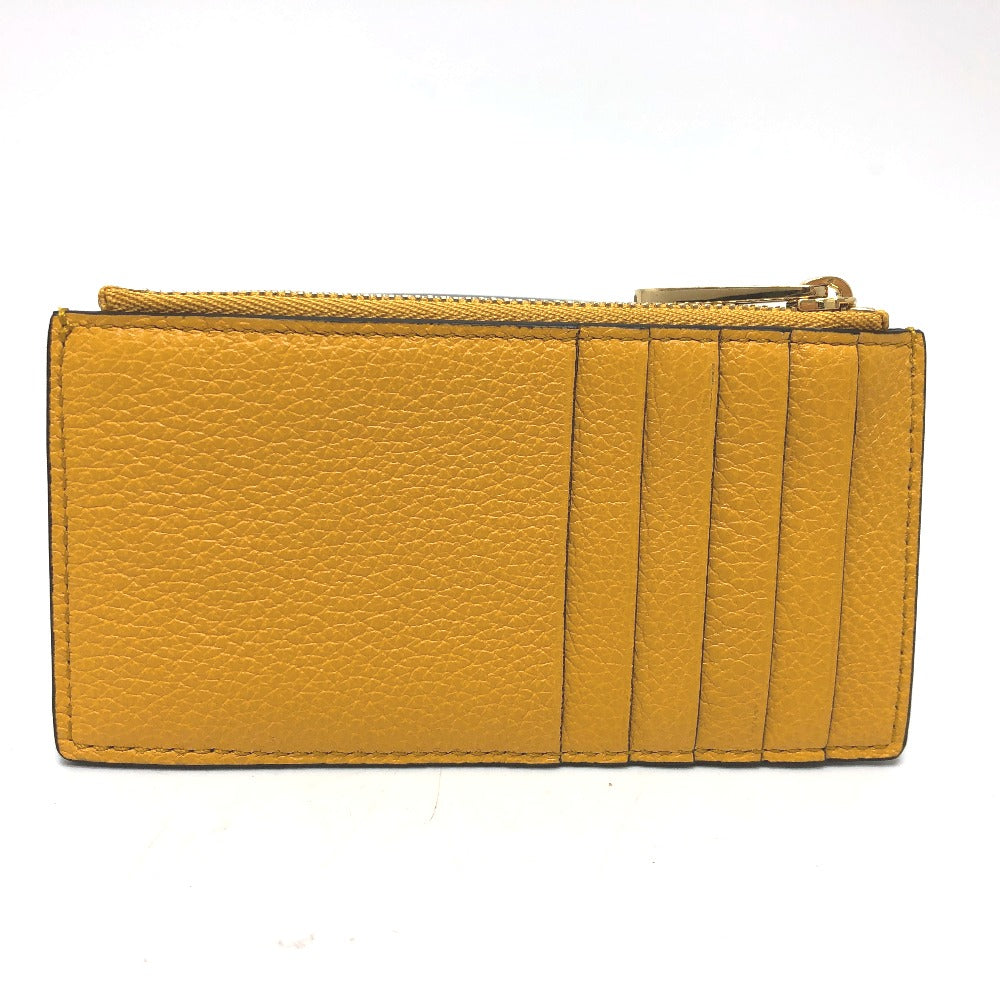 GUCCI Coin case 725550 leather yellow logo fragment case mens