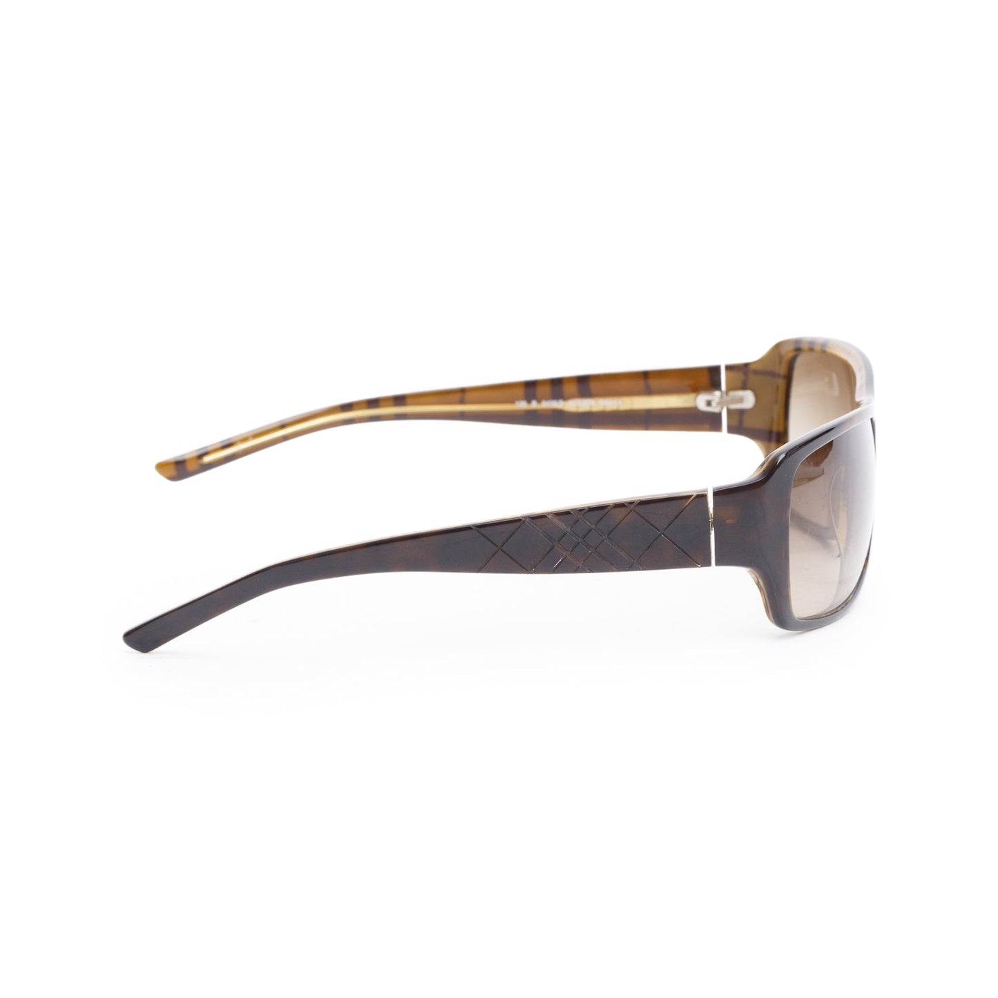 Burberry B438/S Black Acetate Rectangular Sunglasses