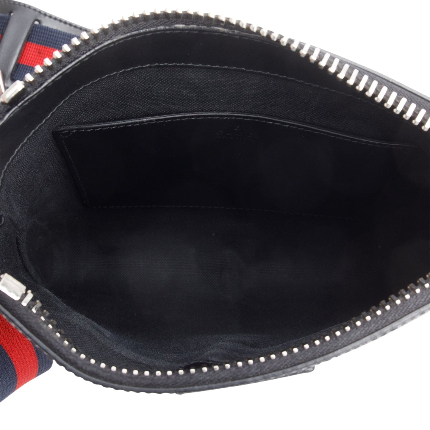 Gucci Black GG Supreme Small Messenger Bag