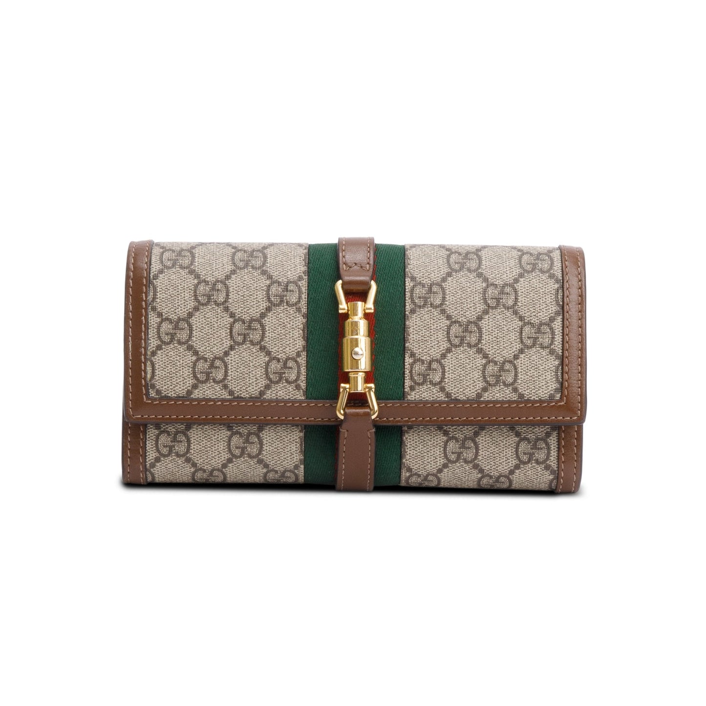Gucci GG Supreme Web Jackie 1961 Wallet on Chain
