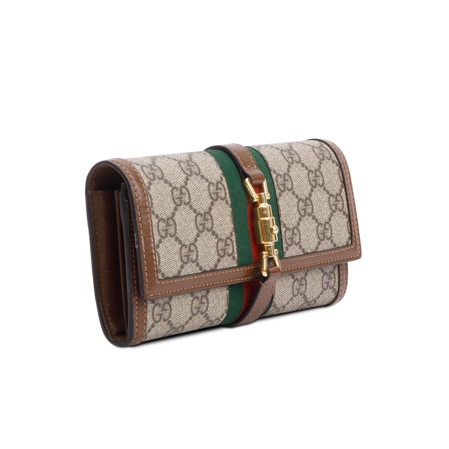 Gucci GG Supreme Web Jackie 1961 Wallet on Chain