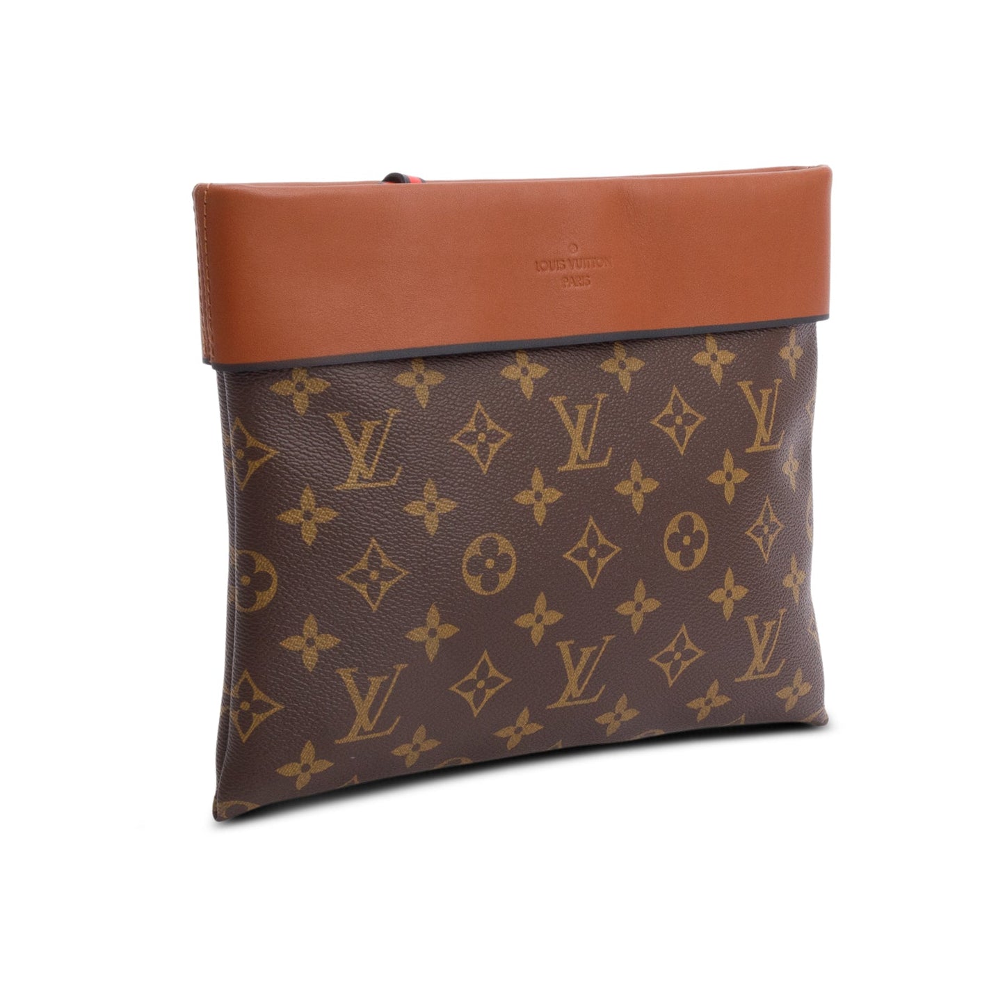 Louis Vuitton Caramel Leather Monogram Tuileries Pochette